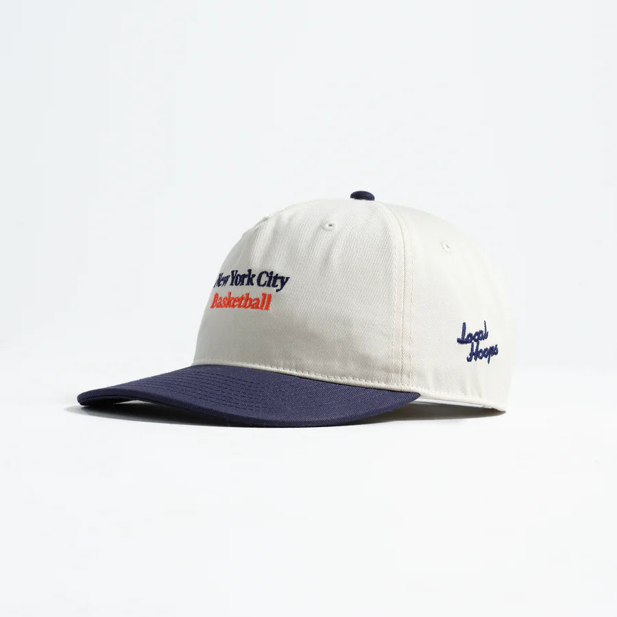 Two Tone Navy NYC Basketball Hat