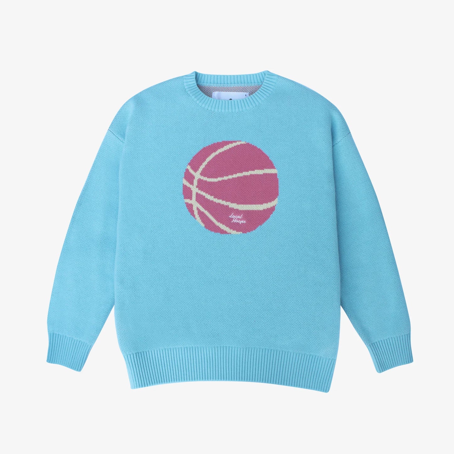 Intarsia-Knit Logo Sweater