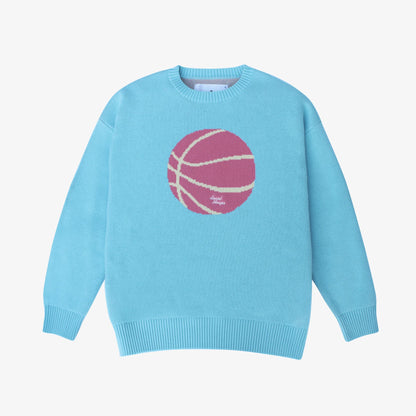 Intarsia-Knit Logo Sweater